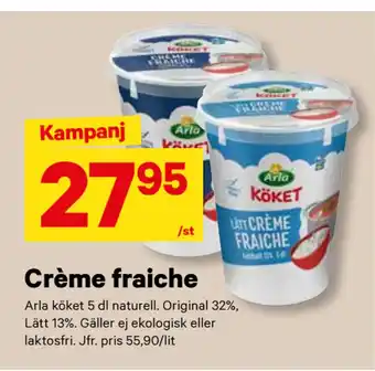 City Gross Crème fraiche erbjuda