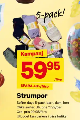 City Gross Strumpor erbjuda