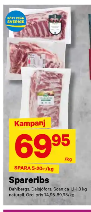 City Gross Spareribs erbjuda