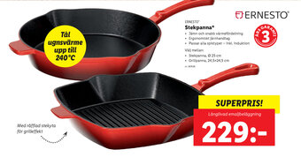 Lidl Ernesto Stekpanna erbjuda