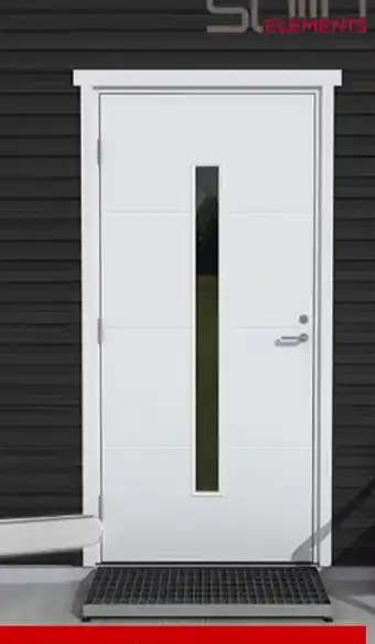 Bauhaus YTTERDÖRR VÄXJÖ 10X21 VIT erbjuda