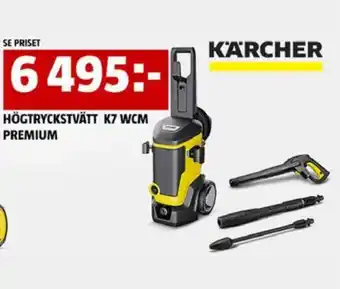 Bauhaus HÖGTRYCKSTVÄTT K7 WCM PREMIUM erbjuda