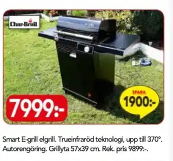 Bo Ohlsson Smart E-grill elgrill erbjuda