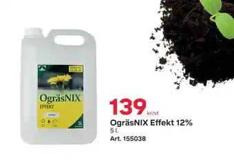 Byggmax OgräsNIX Effekt 12% erbjuda