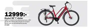 Biltema Elcykel 28 7 växlar erbjuda