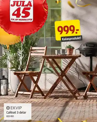 Caféset 3 delar