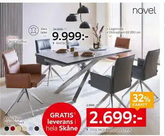 XXXLutz Matbord Daytona erbjuda