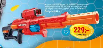 Leklust X-Shot. Excel Ranger X8. Blaster erbjuda