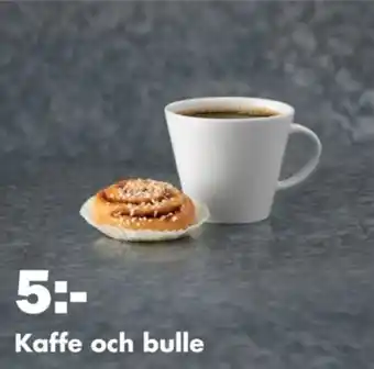 Biltema Kaffe och bulle erbjuda