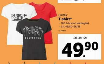 Lidl T-shirt erbjuda