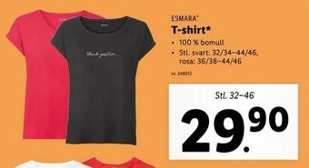Lidl T-shirt erbjuda