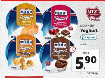 Lidl Yoghurt erbjuda