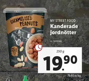 Lidl Kanderade jordnötter erbjuda