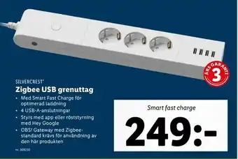 Lidl Zigbee USB grenuttag erbjuda