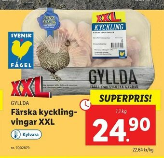 Lidl Färska kycklingvingar erbjuda