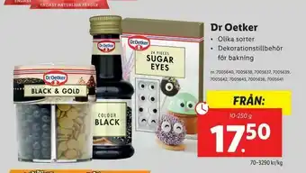 Lidl Dr Oetker erbjuda
