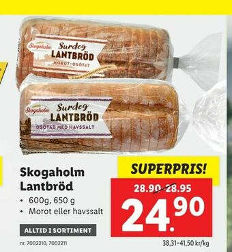 Lidl Skogaholm Lantbröd erbjuda