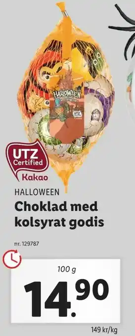 Lidl Choklad med kolsyrat godis erbjuda