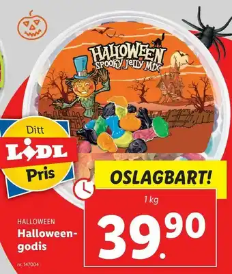 Lidl Halloween godis erbjuda