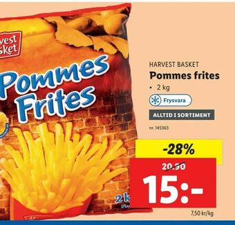 Lidl Pommes frites erbjuda