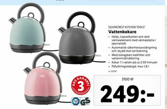 Lidl Vattenkokare erbjuda