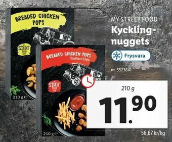 Lidl Kycklingnuggets erbjuda