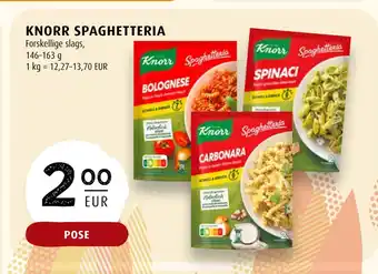 Scandinavian Park KNORR SPAGHETTERIA erbjuda