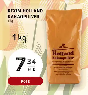 Scandinavian Park REXIM HOLLAND KAKAOPULVER erbjuda