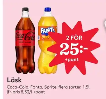 Hemköp Coca cola läskedryck erbjuda