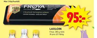 ICA Kvantum Fröyas lax erbjuda