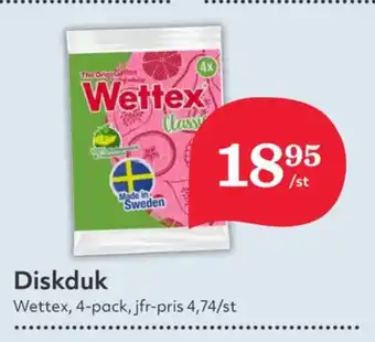 Hemköp Wettex diskdukar erbjuda