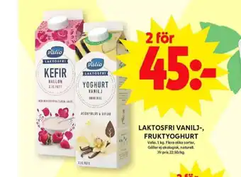 ICA Maxi Valio yoghurt erbjuda