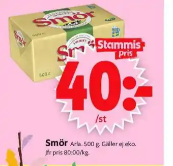 ICA Supermarket Svenskt smör erbjuda