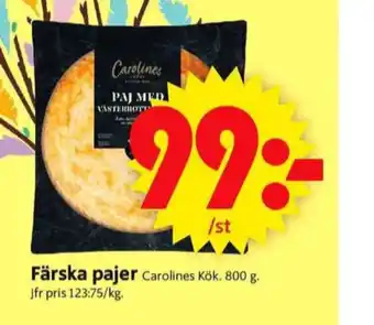 ICA Supermarket Carolines kök matpajer erbjuda