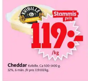 ICA Supermarket Kvibille cheddar erbjuda