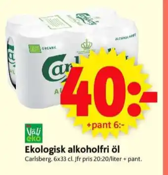 ICA Supermarket Carlsberg öl erbjuda