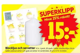 ICA Supermarket Ica servetter erbjuda