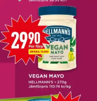 Willys Hellmanns majonnäs erbjuda