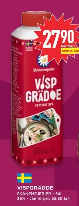 Skånemejerier vispgrädde