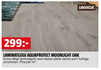 Bauhaus LAMINATGOLV AQUAPROTECT MOONLIGHT OAK erbjuda