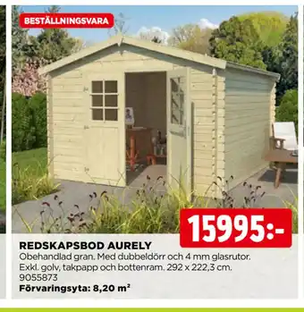 Jem&Fix REDSKAPSBOD AURELY erbjuda