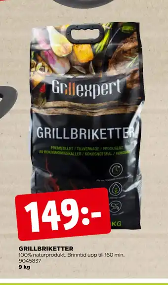 Jem&Fix GRILLBRIKETTER erbjuda