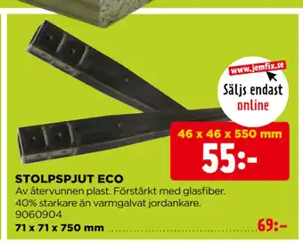 Jem&Fix STOLPSPJUT ECO erbjuda