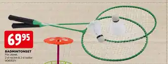 Jem&Fix BADMINTONSET erbjuda