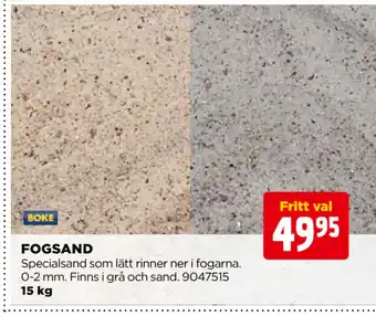 Jem&Fix FOGSAND erbjuda