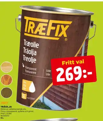 Jem&Fix TRÄOLJA erbjuda