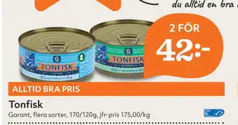 Hemköp Tonfisk erbjuda