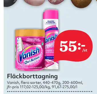 Hemköp Fläckborttagning erbjuda