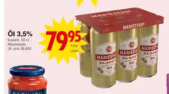 Matöppet Öl 3,5% erbjuda