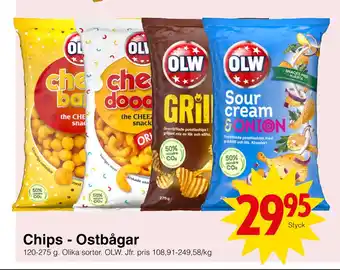 Matöppet Chips - Ostbågar erbjuda